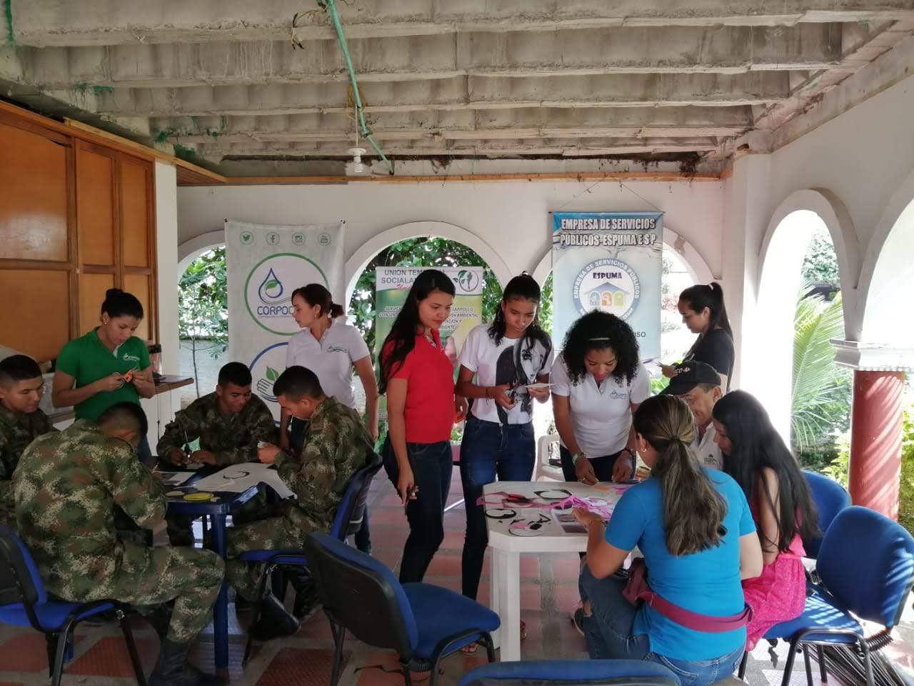 Actividades humanitarias